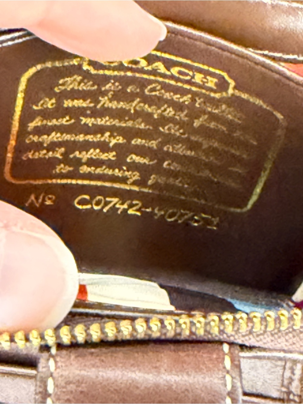Coach Signature Stripe 65th Anniversary Legacy Bundle - Picture 12 of 16